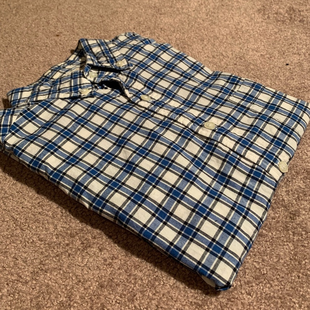 Mens Brooks Brothers Short Sleeve Shirt